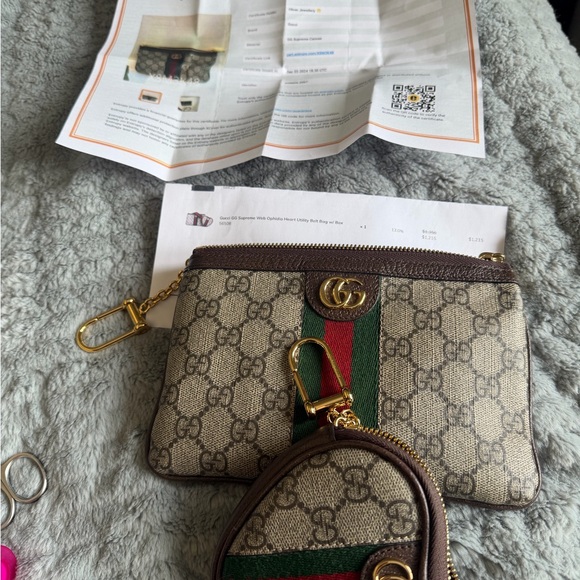 Authentic Gucci pouches - Picture 10 of 10
